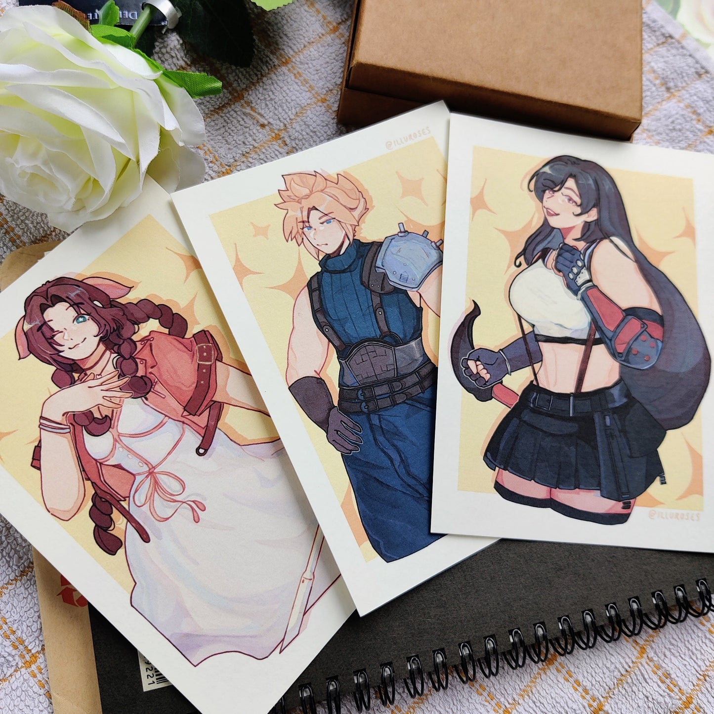 FFVII Tifa Lockhart Art Print | A6 / A5 sizes