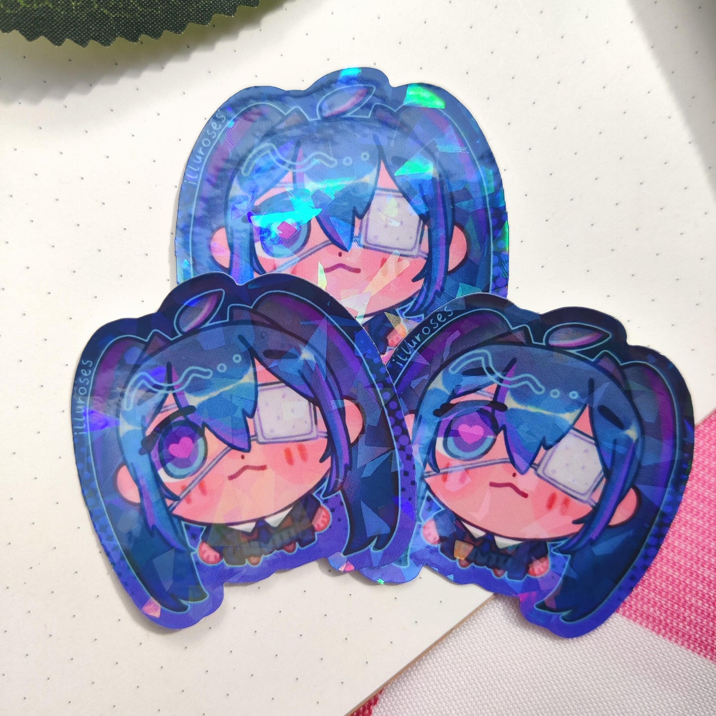 VOCALOID Holographic Monitoring Miku Sticker