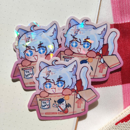 FFXIV Alisaie Leveilleur Holographic Sticker