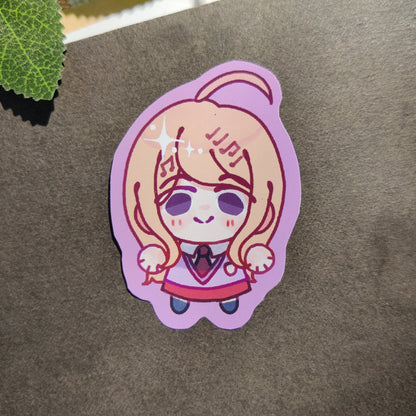 DANGANRONPA V3 Skrunkly Sticker | Shuichi, Kaede, Maki, Kaito, Kokichi, Miu, Rantaro, Tenko, Kibo, Gonta, Killing Harmony,DRV3