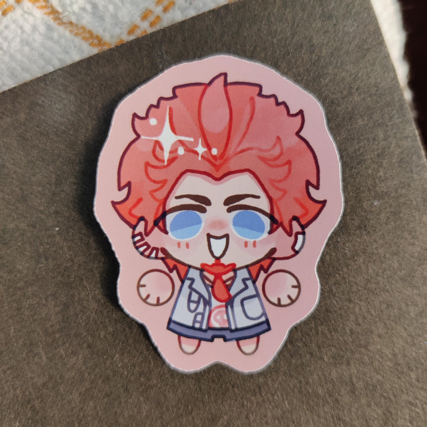 DANGANRONPA Skrunkly Sticker | Makoto, Kyoko, Byakuya, Junko, Ishimaru, Leon, Sayaka, Mondo, Chihiro, Trigger Happy Havoc, DR