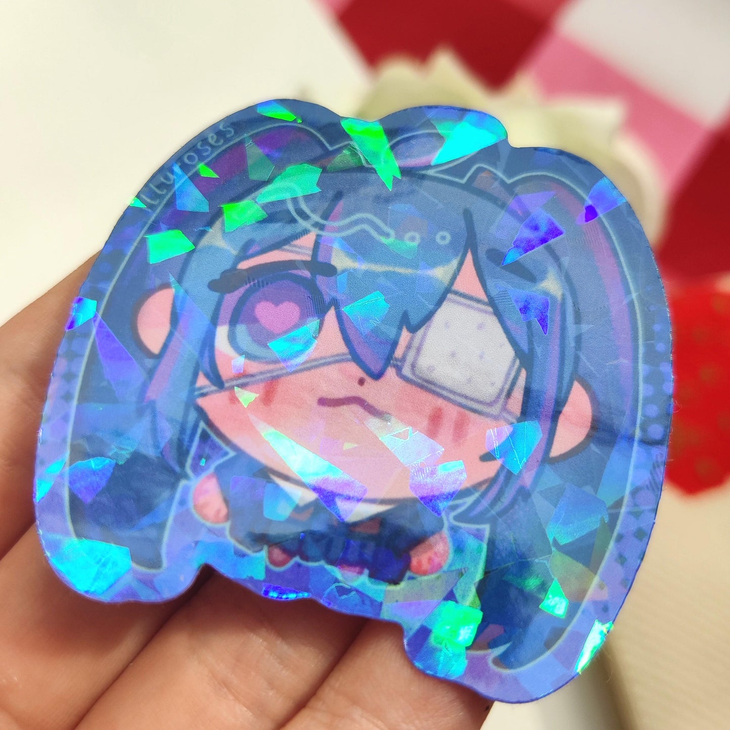 VOCALOID Holographic Monitoring Miku Sticker