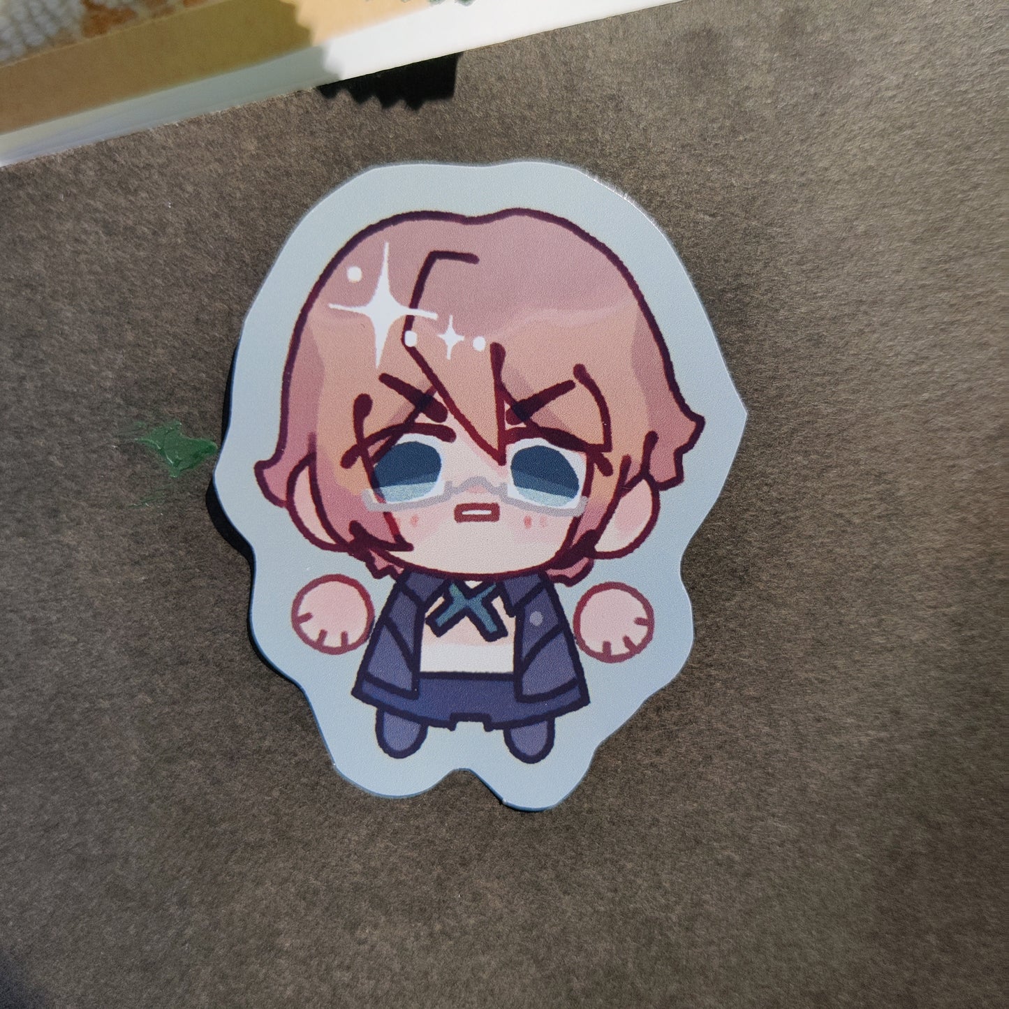 DANGANRONPA Skrunkly Sticker | Makoto, Kyoko, Byakuya, Junko, Ishimaru, Leon, Sayaka, Mondo, Chihiro, Trigger Happy Havoc, DR