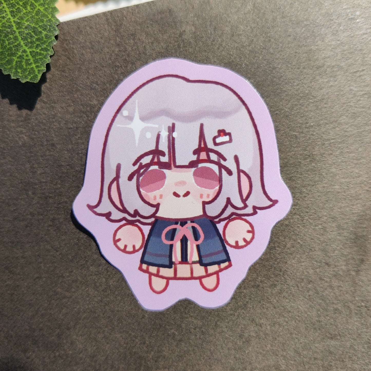 DANGANRONPA 2 Skrunkly Sticker | Hajime, Chiaki, Nagito, Fuyuhiko, Peko, Gundham, Sonia, Junko, Goodbye Despair, SDR2