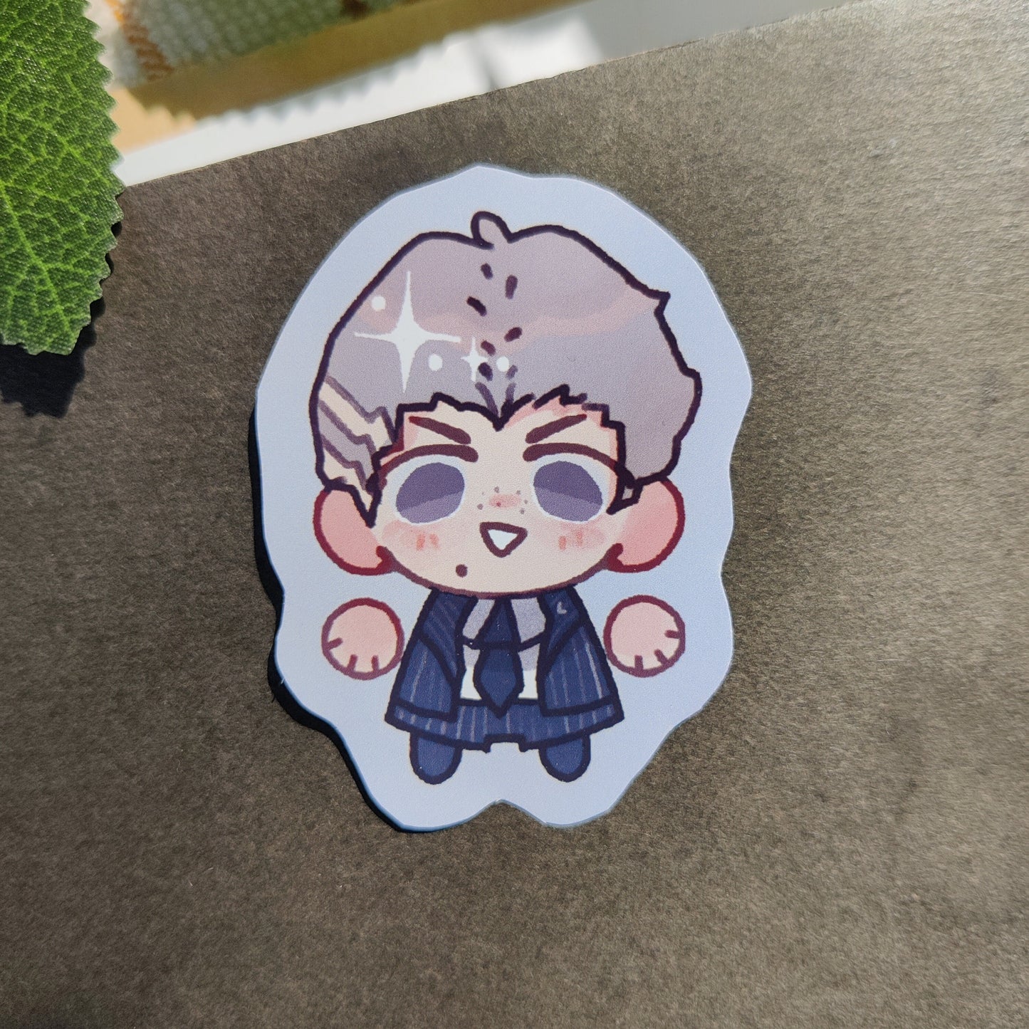 DANGANRONPA 2 Skrunkly Sticker | Hajime, Chiaki, Nagito, Fuyuhiko, Peko, Gundham, Sonia, Junko, Goodbye Despair, SDR2