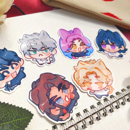 ALIEN STAGE Skrunkly Sticker | Till, Ivan, Mizi, Sua, Hyuna, Luka