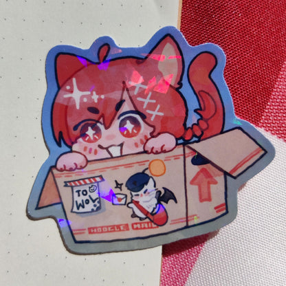 FFXIV G'raha Tia Holographic Sticker