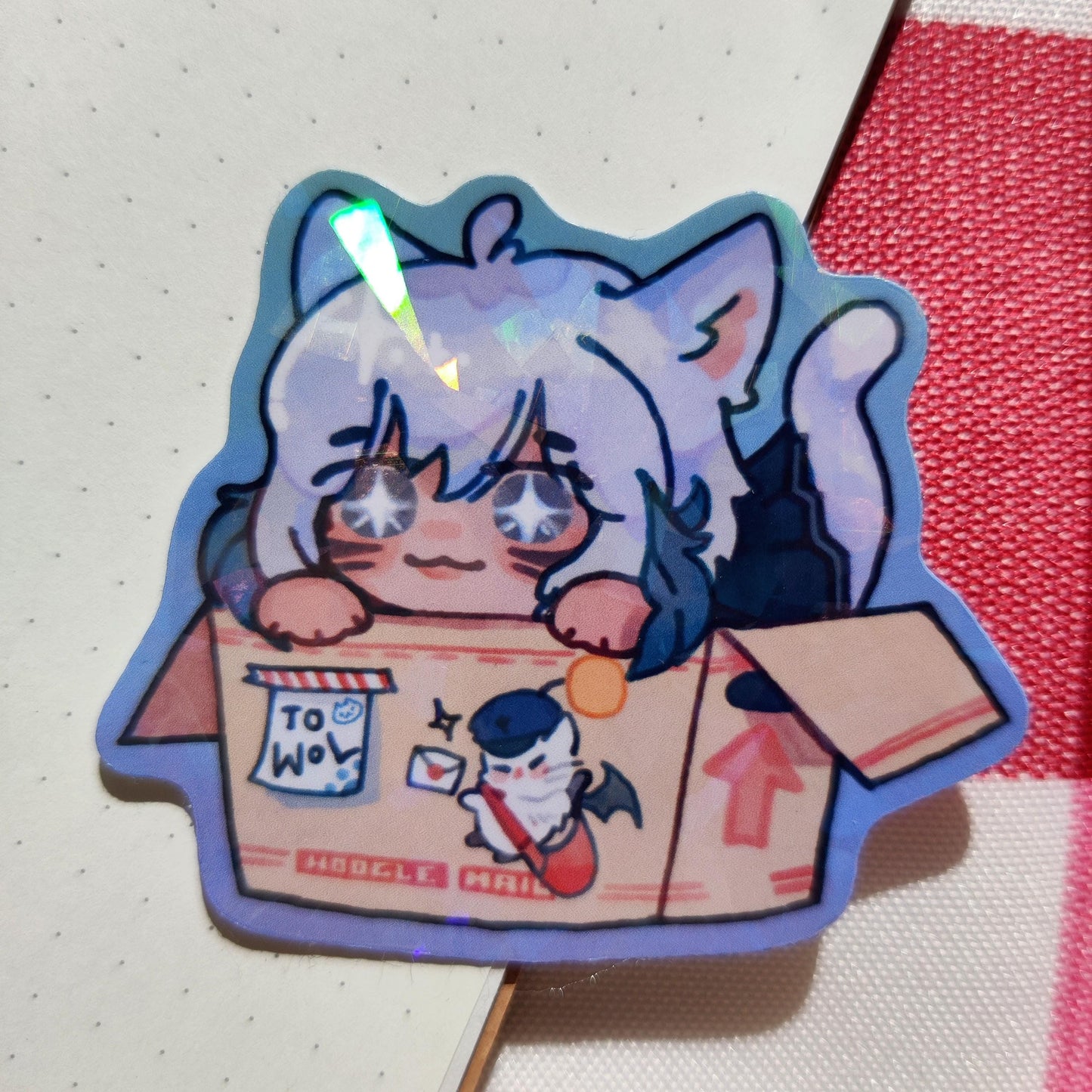 FFXIV Y'shtola Rhul Holographic Sticker