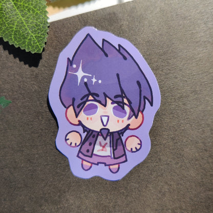 DANGANRONPA V3 Skrunkly Sticker | Shuichi, Kaede, Maki, Kaito, Kokichi, Miu, Rantaro, Tenko, Kibo, Gonta, Killing Harmony,DRV3