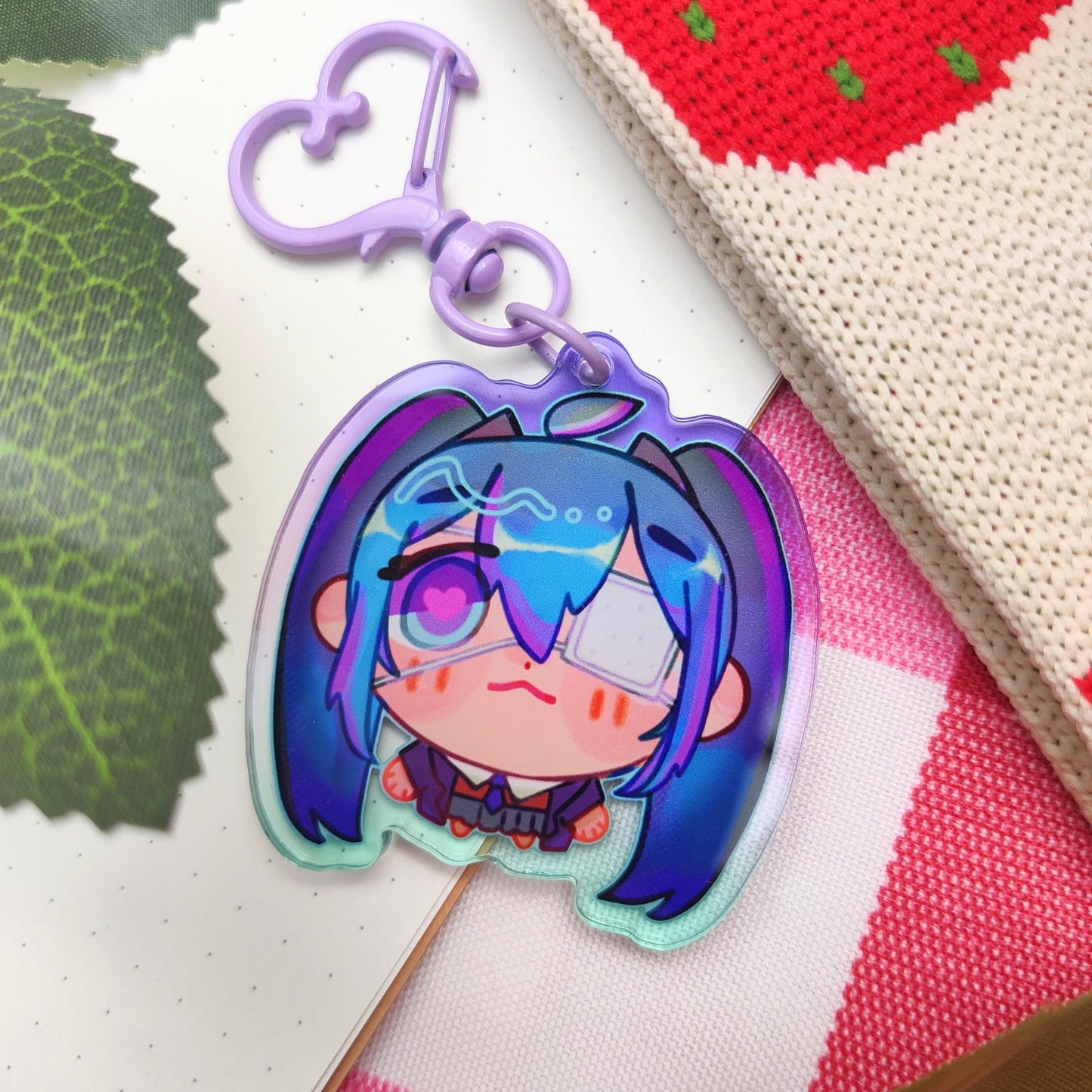 VOCALOID, Monitoring Miku Acrylic keychain Charm