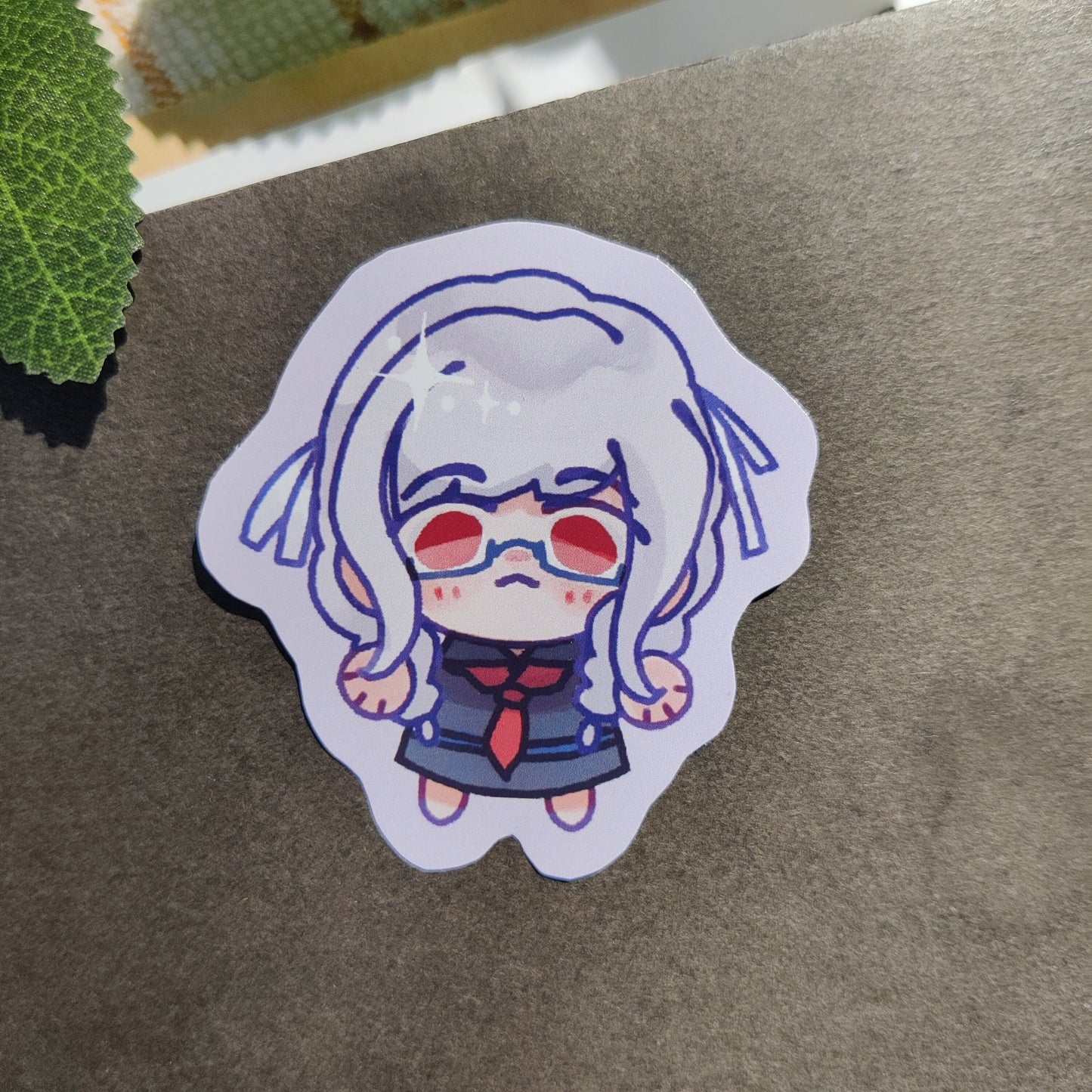 DANGANRONPA 2 Skrunkly Sticker | Hajime, Chiaki, Nagito, Fuyuhiko, Peko, Gundham, Sonia, Junko, Goodbye Despair, SDR2