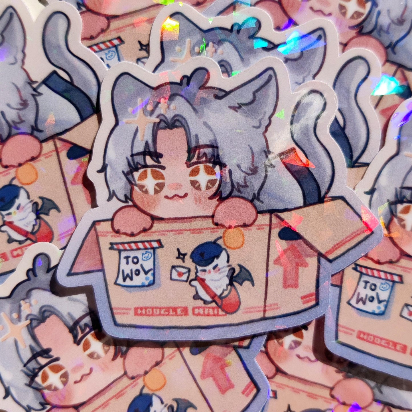 FFXIV Thancred Waters Holographic Sticker