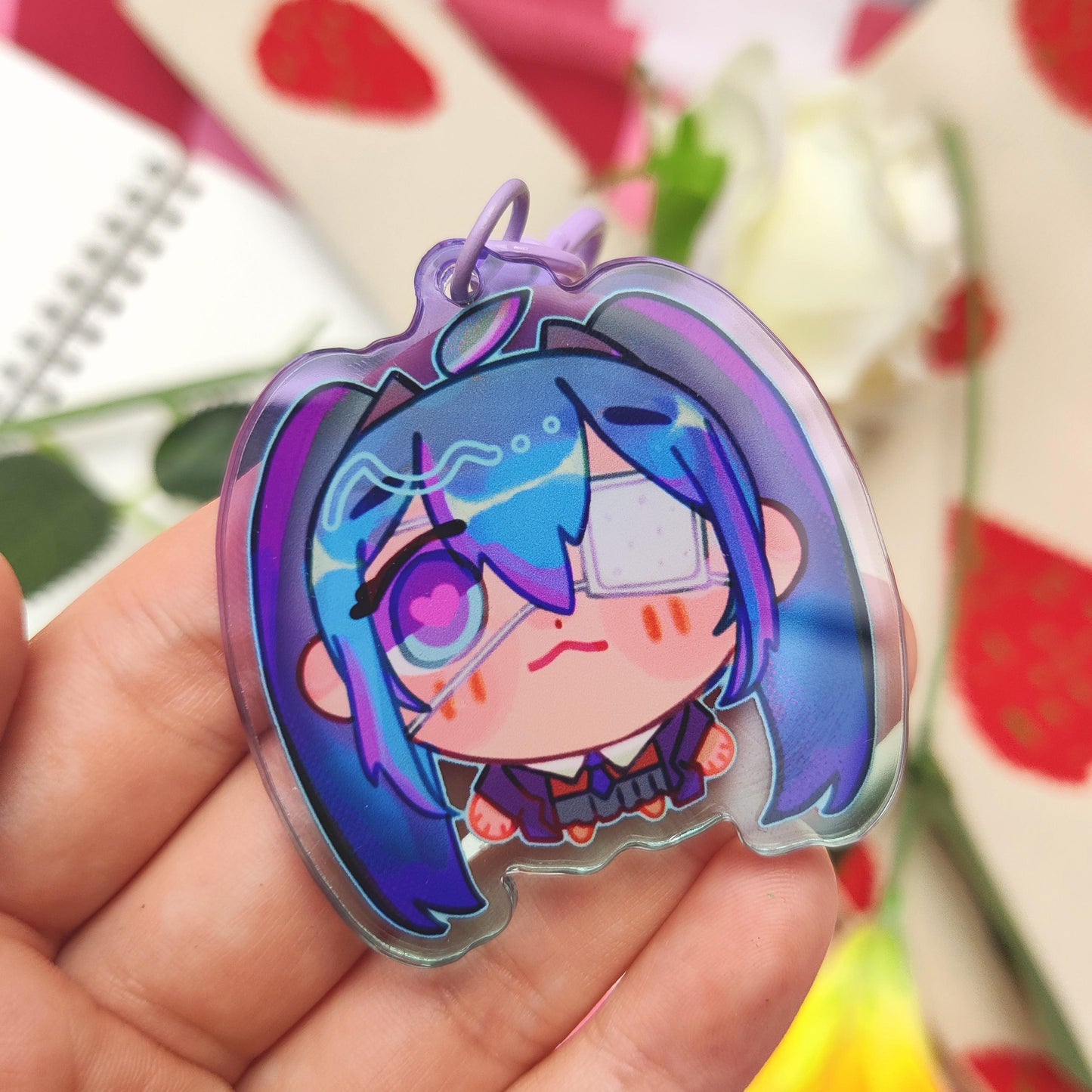 VOCALOID, Monitoring Miku Acrylic keychain Charm