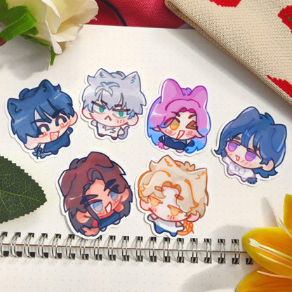 ALIEN STAGE Skrunkly Sticker | Till, Ivan, Mizi, Sua, Hyuna, Luka