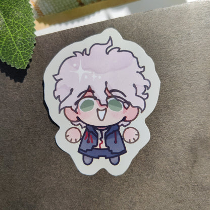 DANGANRONPA 2 Skrunkly Sticker | Hajime, Chiaki, Nagito, Fuyuhiko, Peko, Gundham, Sonia, Junko, Goodbye Despair, SDR2