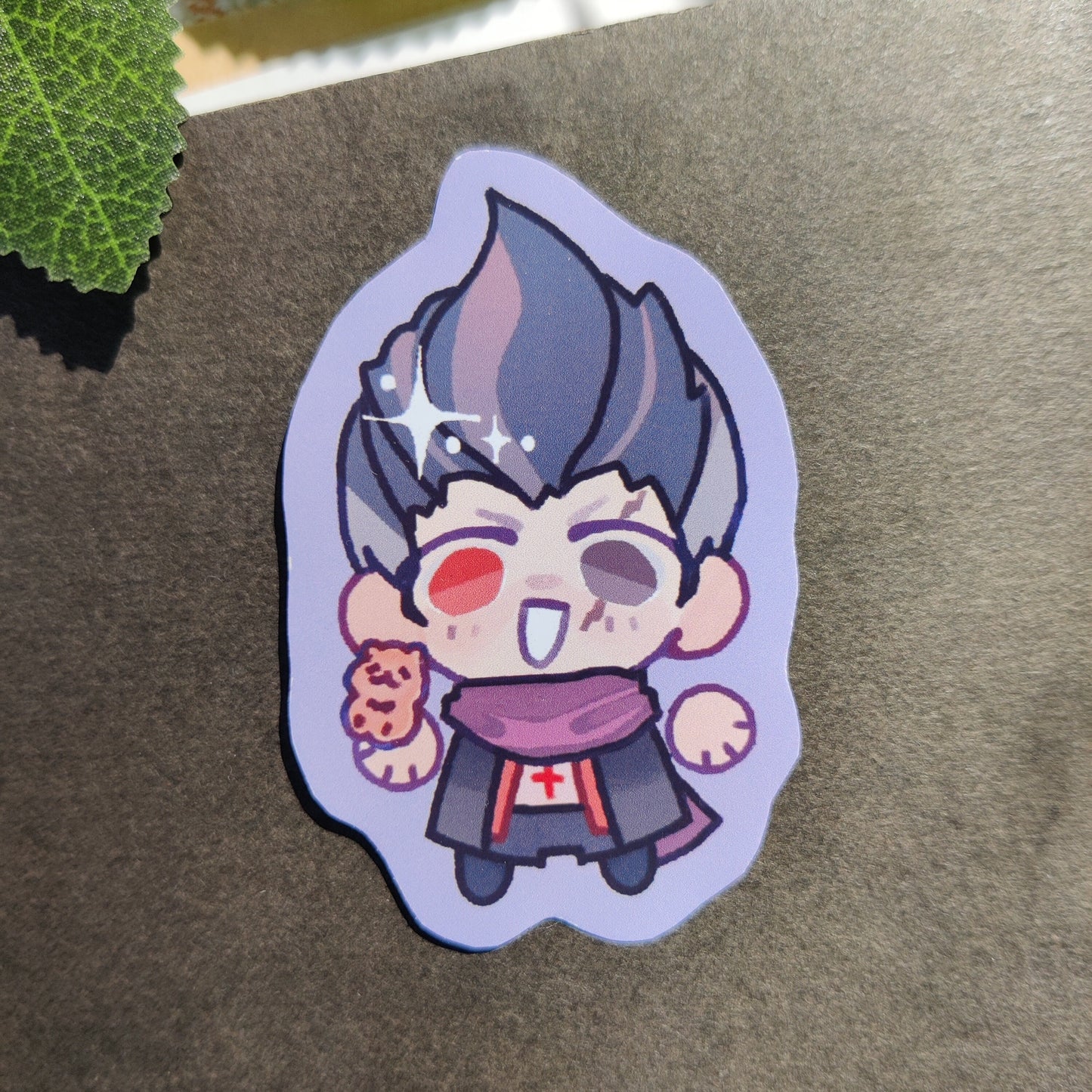 DANGANRONPA 2 Skrunkly Sticker | Hajime, Chiaki, Nagito, Fuyuhiko, Peko, Gundham, Sonia, Junko, Goodbye Despair, SDR2