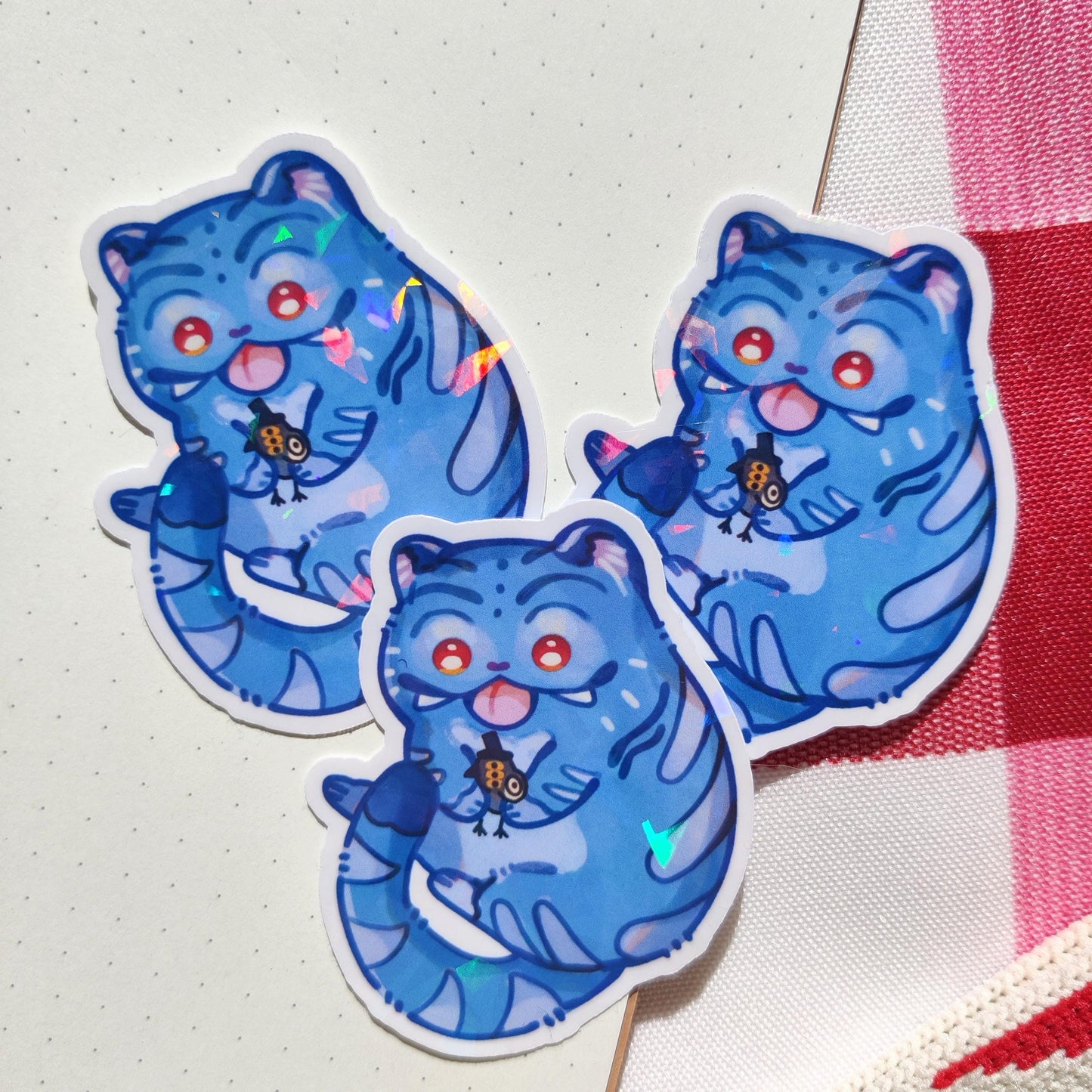 Kpop Demon Hunters, Derpy Holographic Sticker