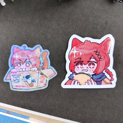 FFXIV Taco Tia, G'raha Tia Vinyl Sticker