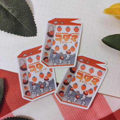 Kodama Meiji Choco Snack Sticker