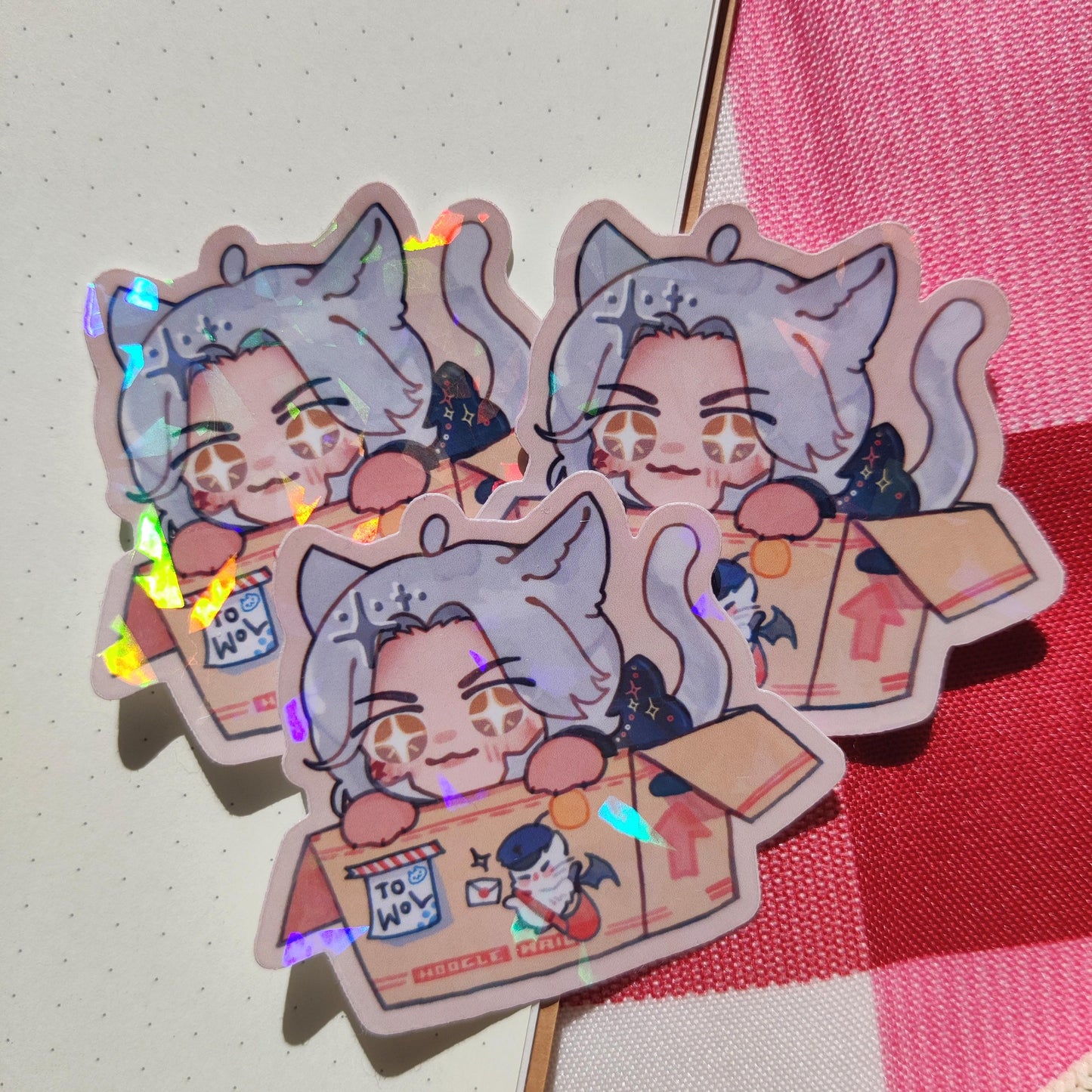 FFXIV Urianger Augurelt Holographic Sticker