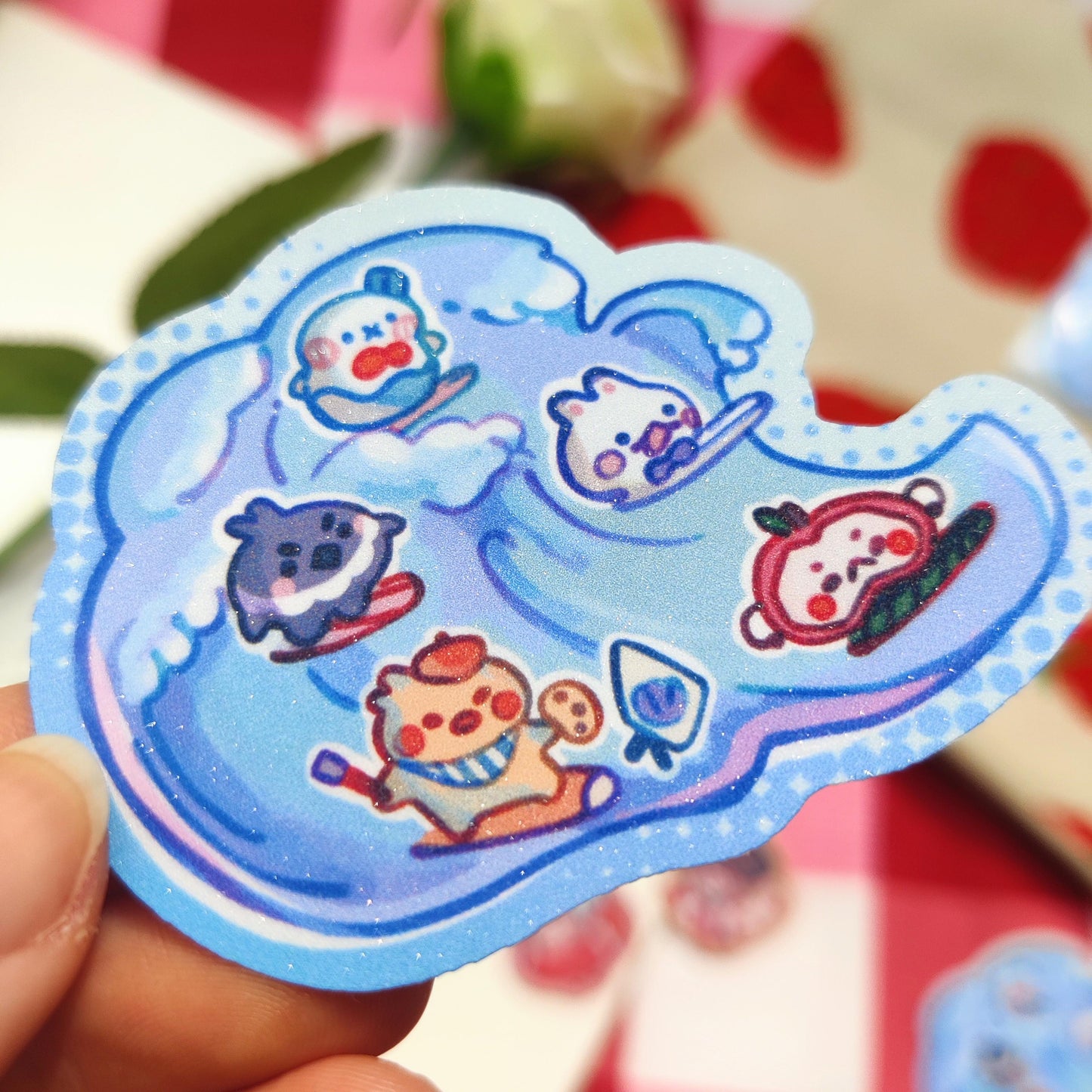Love and Deepspace Beach Episode LI Sticker Pack | 6pcs