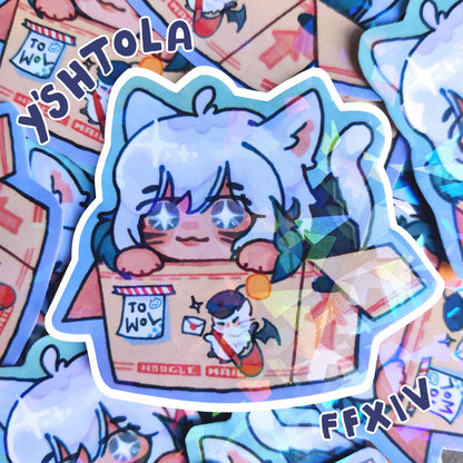 FFXIV Y'shtola Rhul Holographic Sticker