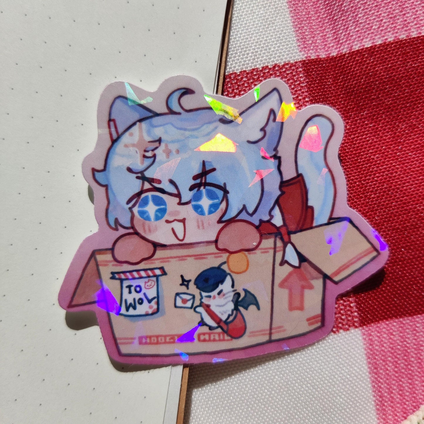 FFXIV Alisaie Leveilleur Holographic Sticker