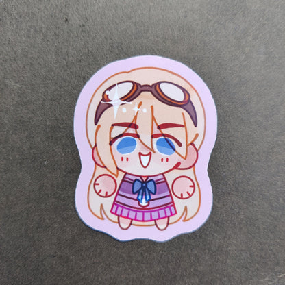 DANGANRONPA V3 Skrunkly Sticker | Shuichi, Kaede, Maki, Kaito, Kokichi, Miu, Rantaro, Tenko, Kibo, Gonta, Killing Harmony,DRV3