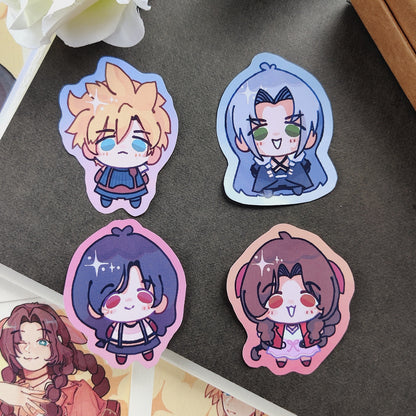 FFVII Skrunkly Sticker | Cloud Strife, Tifa Lockhart, Aerith Gainsborough, Sephiroth