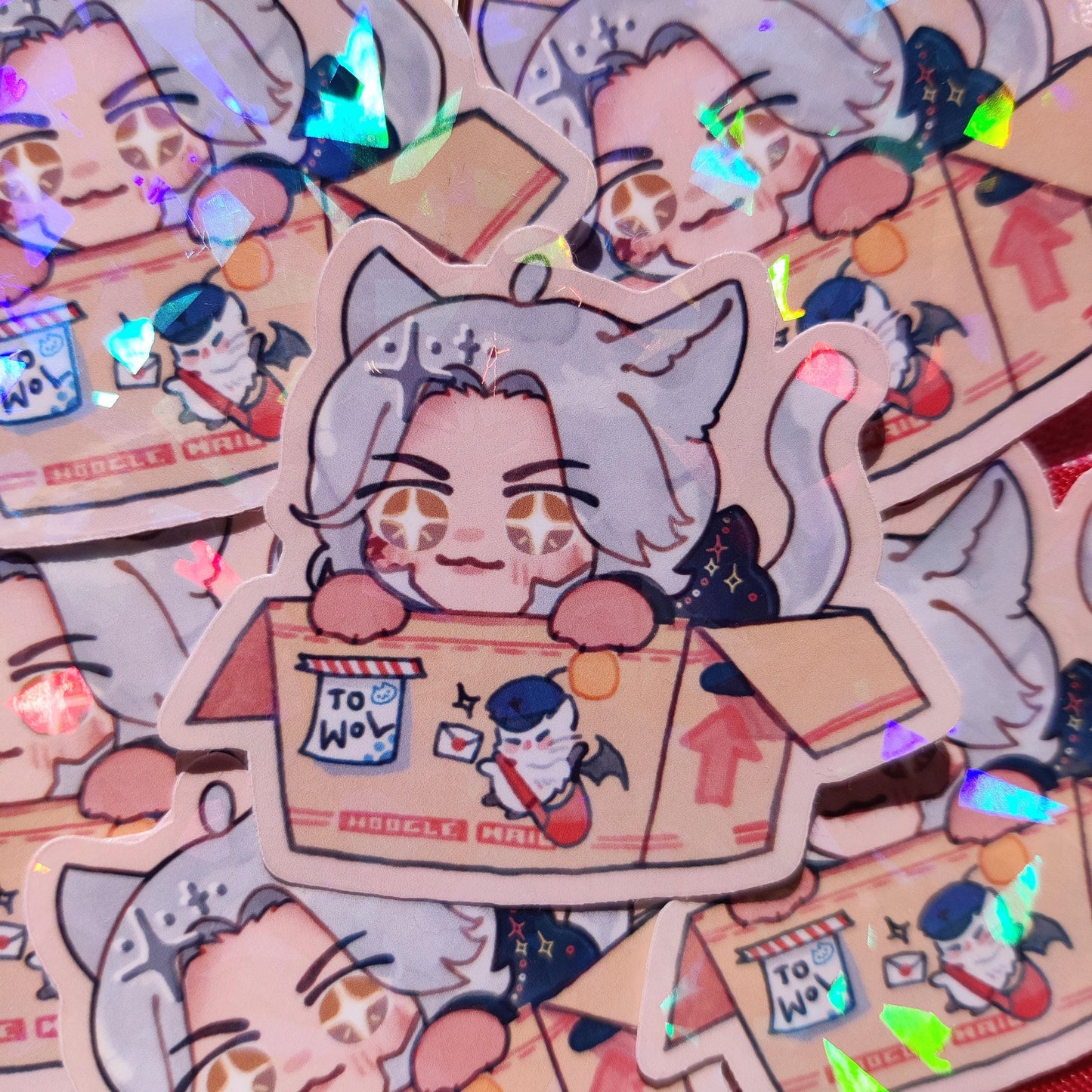 FFXIV Urianger Augurelt Holographic Sticker