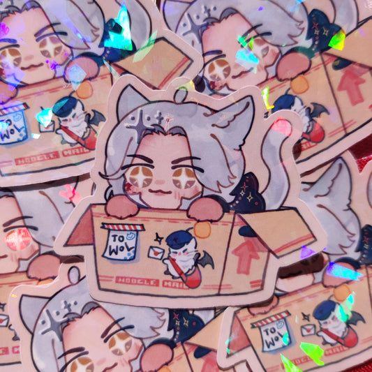 FFXIV Urianger Augurelt Holographic Sticker