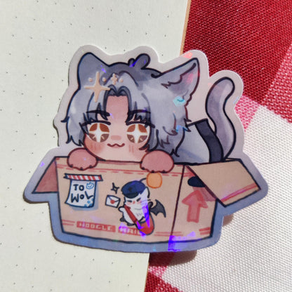 FFXIV Thancred Waters Holographic Sticker