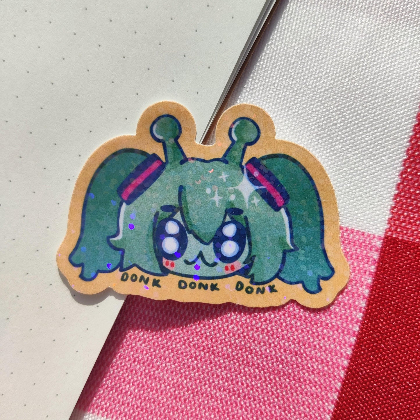 VOCALOID Holographic Sticker | Glorp Hatsune Miku, Kagamine Rin, Kagamine Len