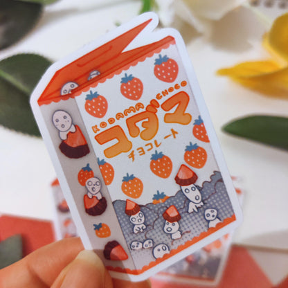 Kodama Meiji Choco Snack Sticker