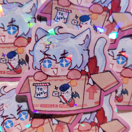 FFXIV Alisaie Leveilleur Holographic Sticker