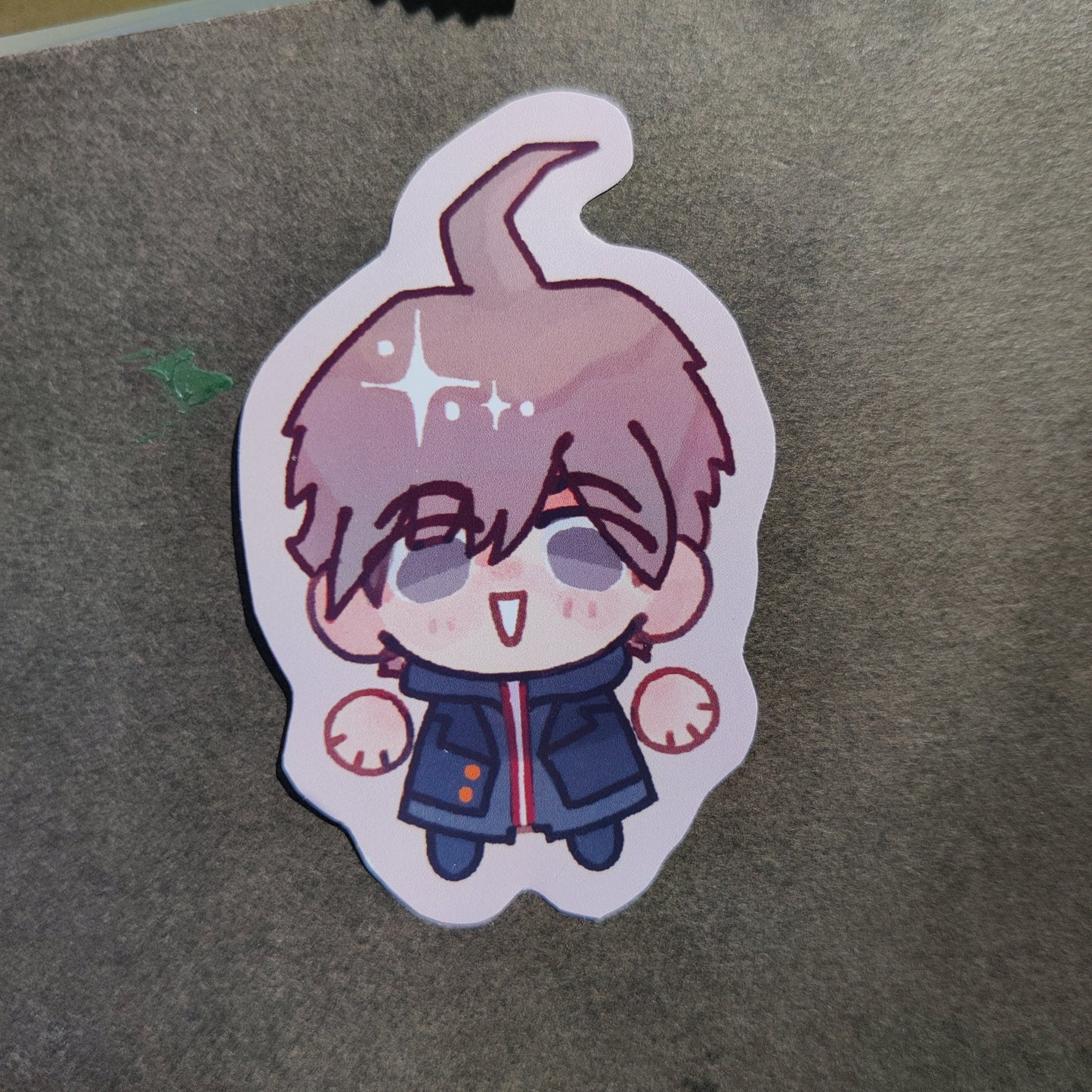 DANGANRONPA Skrunkly Sticker | Makoto, Kyoko, Byakuya, Junko, Ishimaru, Leon, Sayaka, Mondo, Chihiro, Trigger Happy Havoc, DR