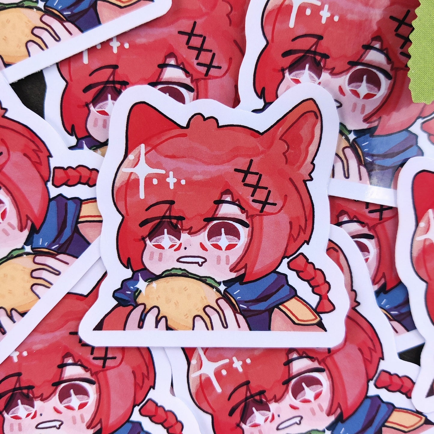 FFXIV Taco Tia, G'raha Tia Vinyl Sticker
