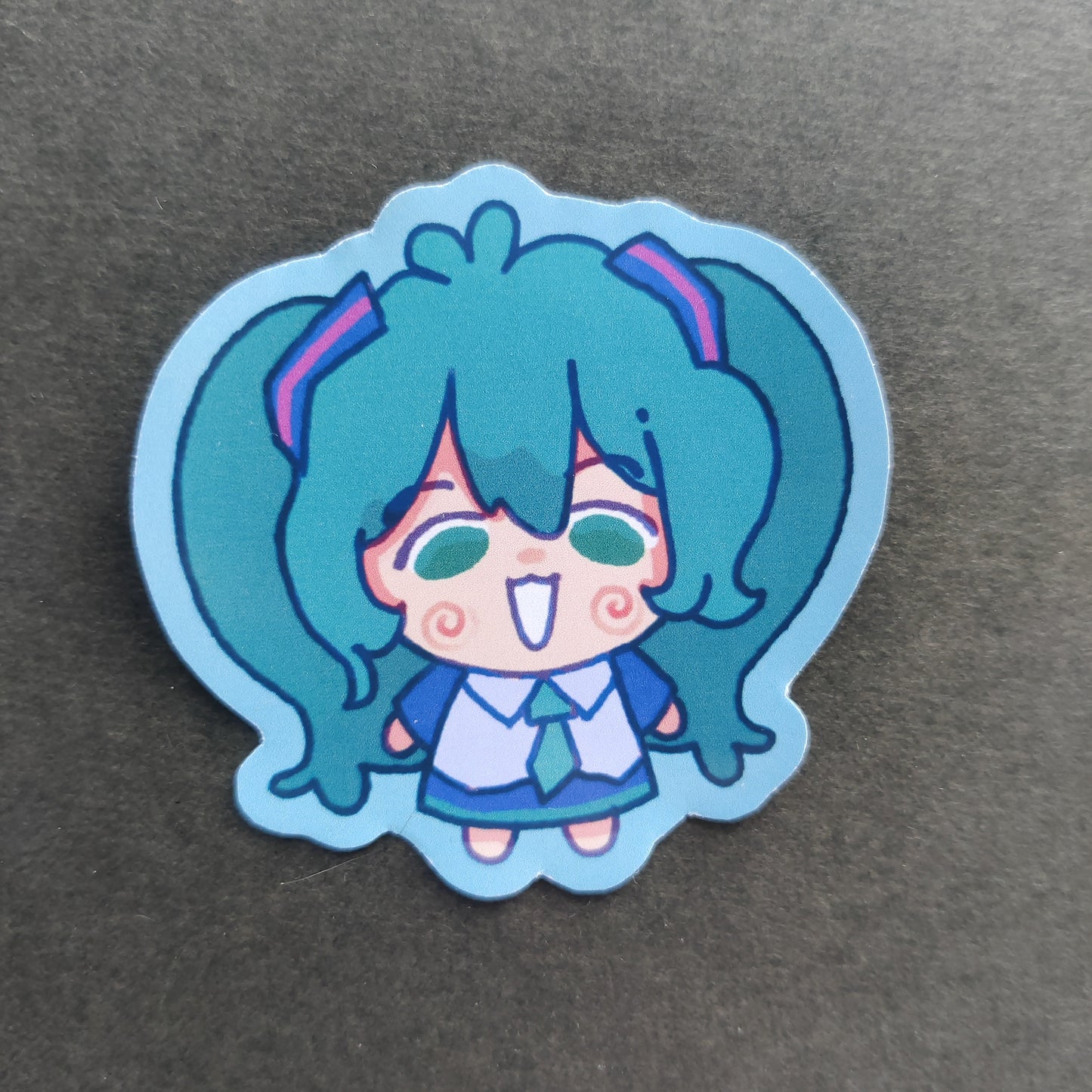 VOCALOID Skrunkly Stickers | Hatsune Miku, Kagamine Rin, Len, Luka, KAITO, MEIKO