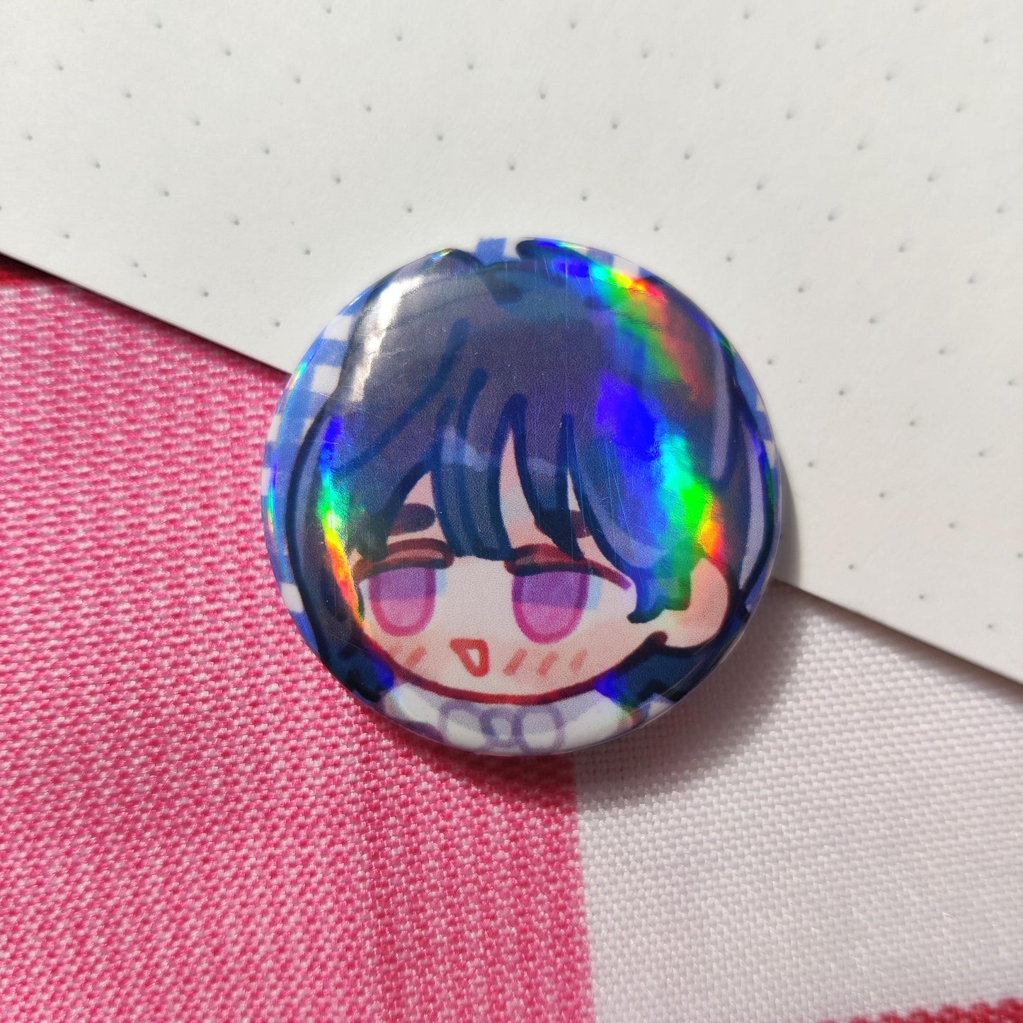 ALIEN STAGE Silly Character BADGE 32mm Skrunkly Till, Ivan, Mizi, Sua, Hyuna, Luka, alnst, anakt garden, ivantill, mizisua, hyuluka, ita bag