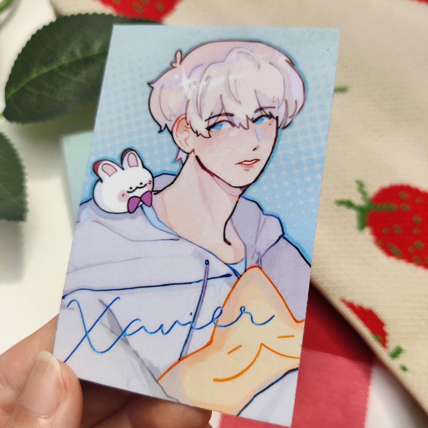 Xavier Love and Deepspace LI Photocards holographic, handmade, LADS, mephisto, sylus, zayne, rafayel, caleb, pc, poca, A5 art PRINT