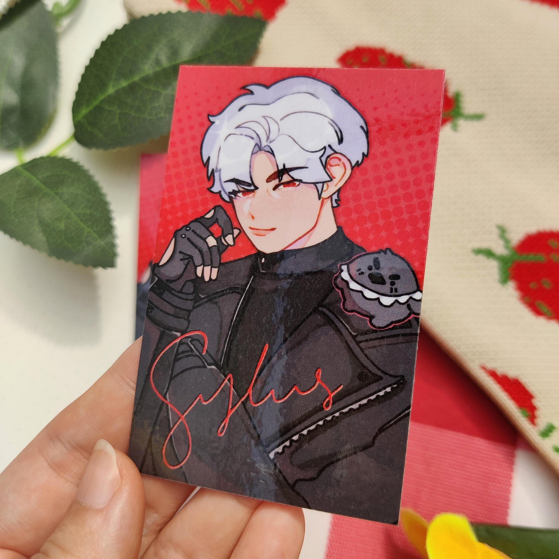 Sylus Love and Deepspace LI Photocards holographic, handmade, LADS, mephisto, xavier, zayne, rafayel, caleb, pc, poca, A5 art PRINT