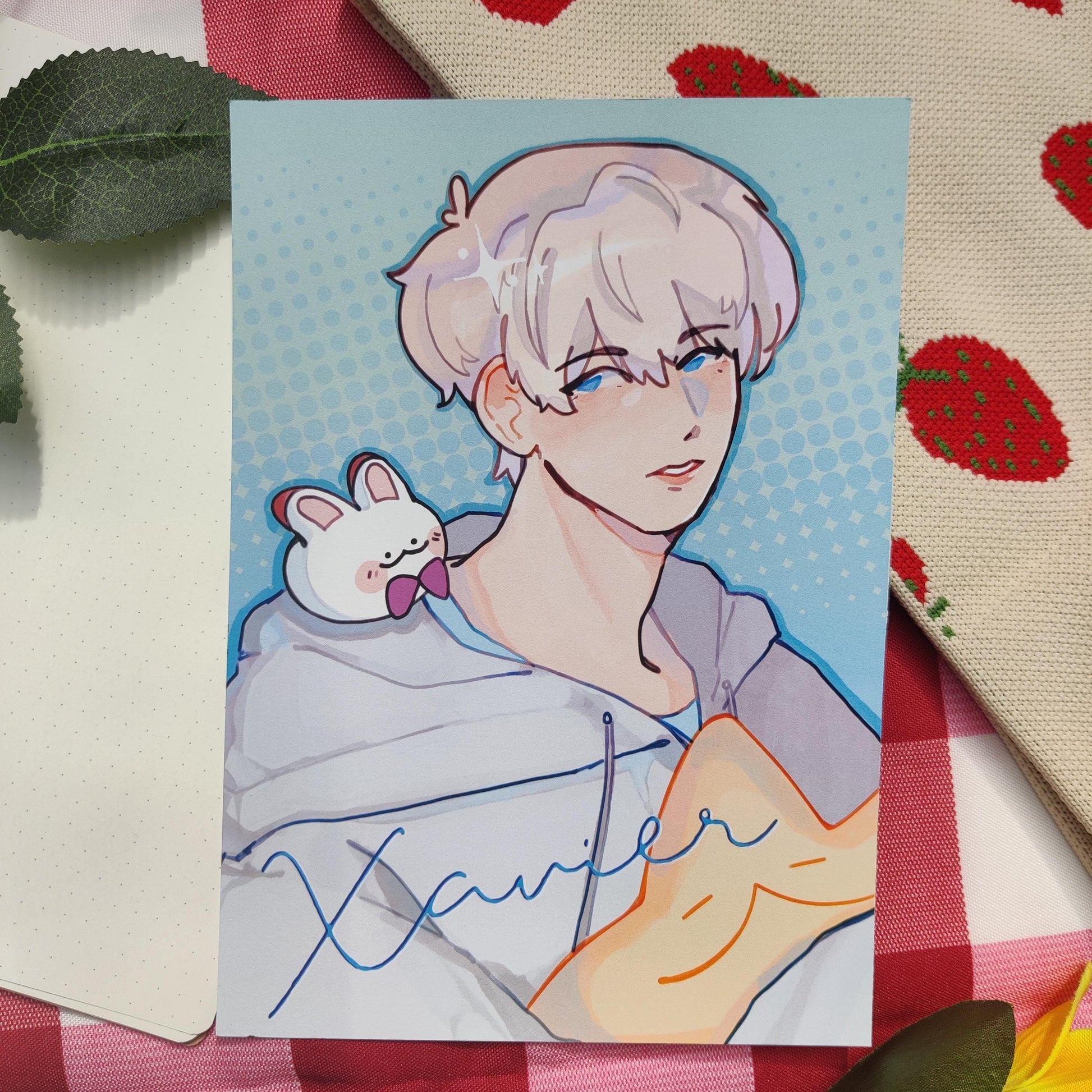 Xavier Love and Deepspace LI Photocards holographic, handmade, LADS, mephisto, sylus, zayne, rafayel, caleb, pc, poca, A5 art PRINT