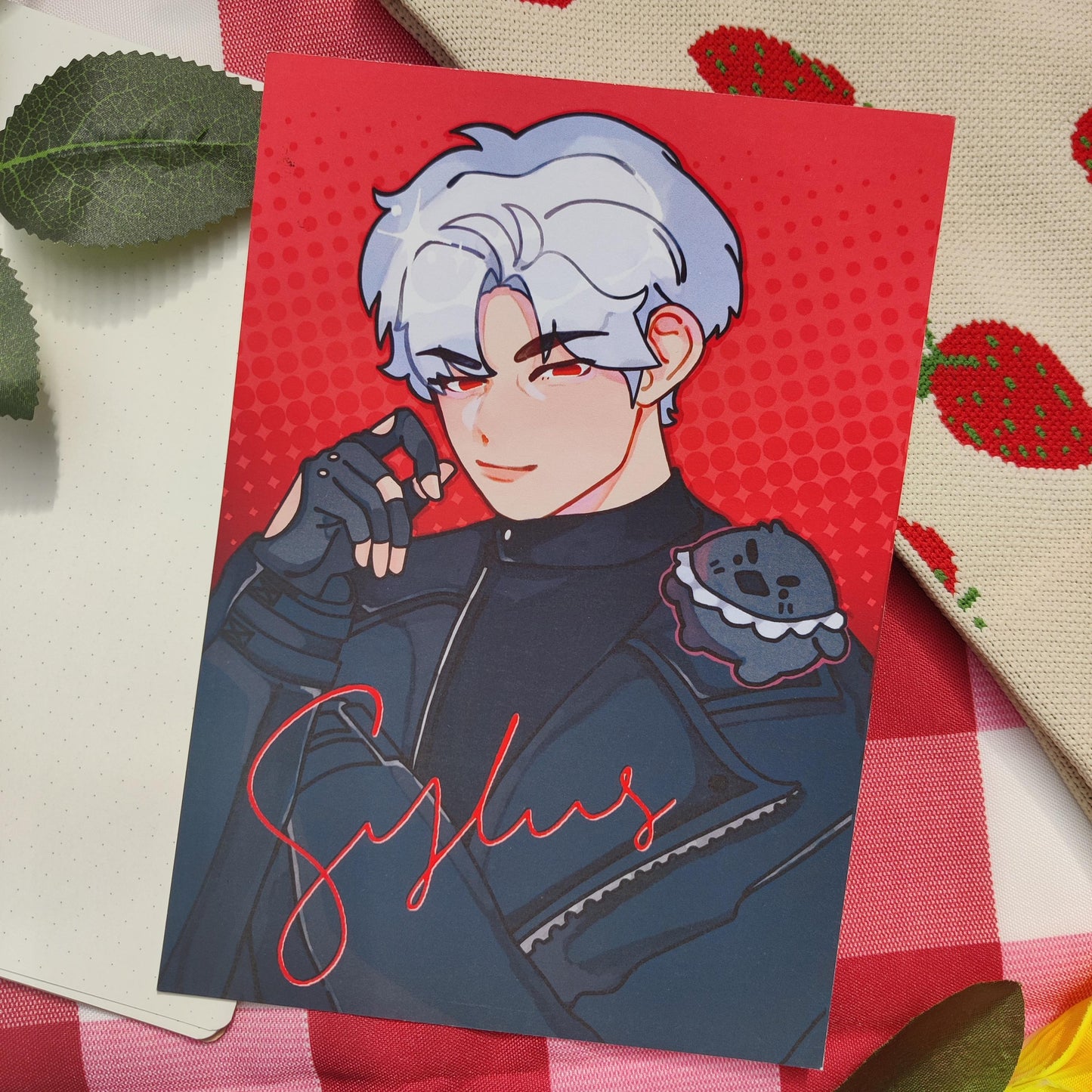 Sylus Love and Deepspace LI Photocards holographic, handmade, LADS, mephisto, xavier, zayne, rafayel, caleb, pc, poca, A5 art PRINT