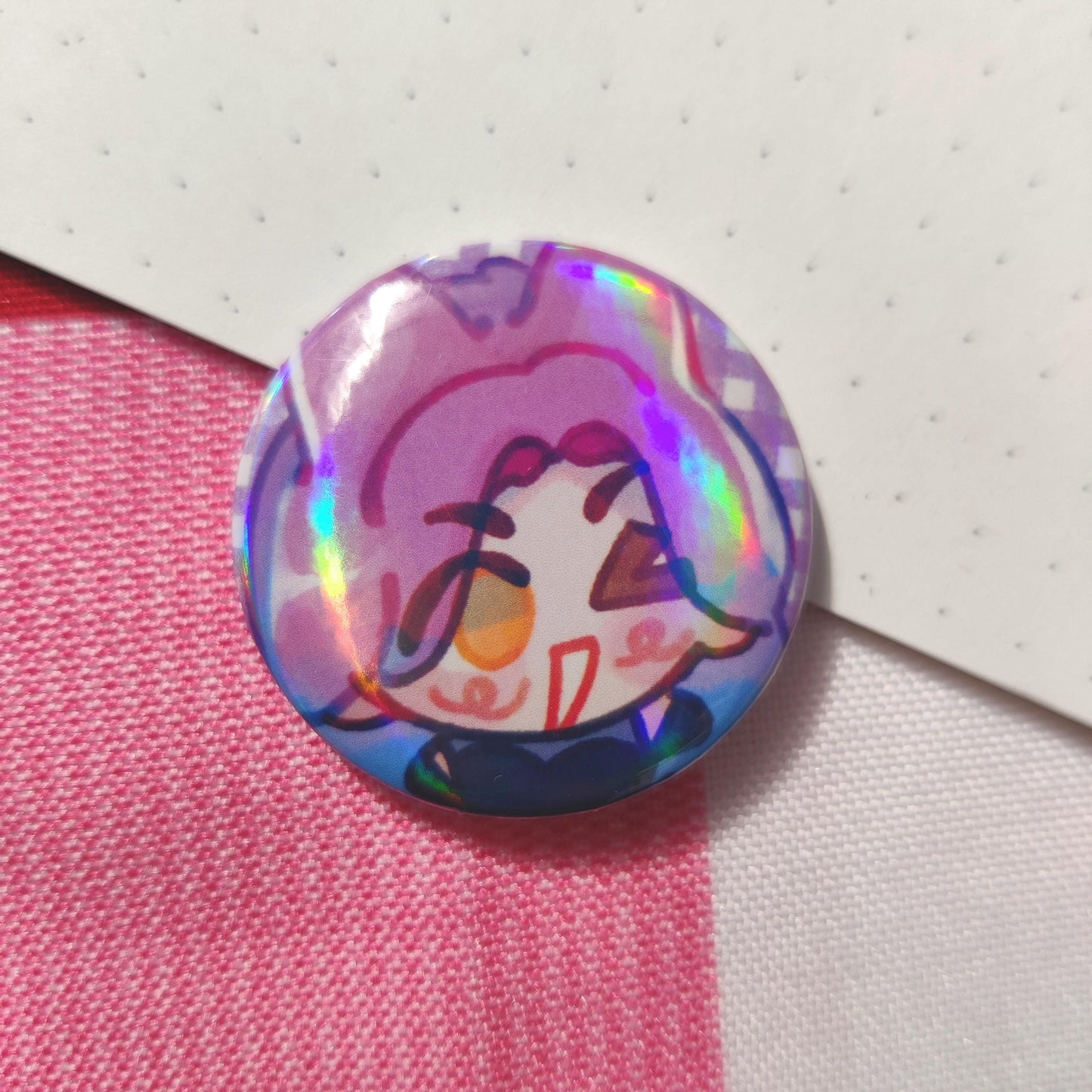 ALIEN STAGE Silly Character BADGE 32mm Skrunkly Till, Ivan, Mizi, Sua, Hyuna, Luka, alnst, anakt garden, ivantill, mizisua, hyuluka, ita bag