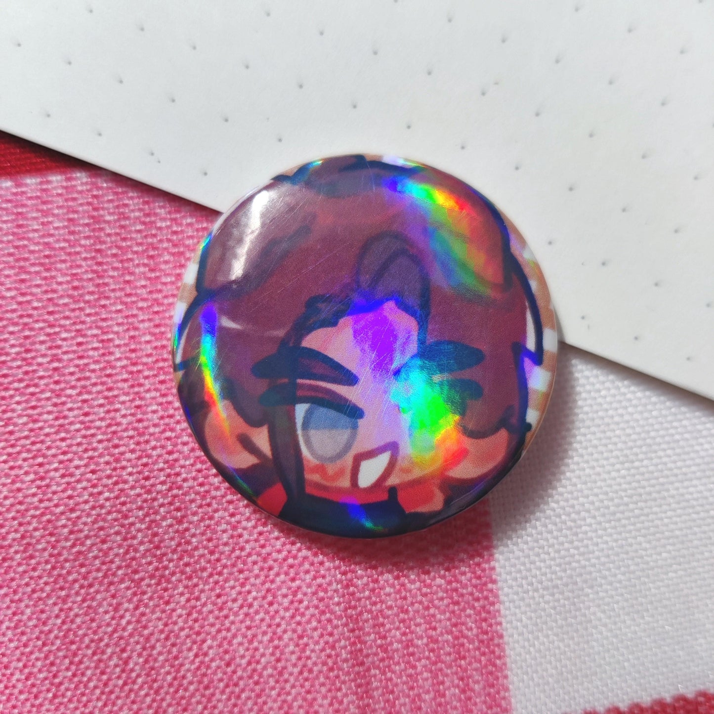 ALIEN STAGE Silly Character BADGE 32mm Skrunkly Till, Ivan, Mizi, Sua, Hyuna, Luka, alnst, anakt garden, ivantill, mizisua, hyuluka, ita bag