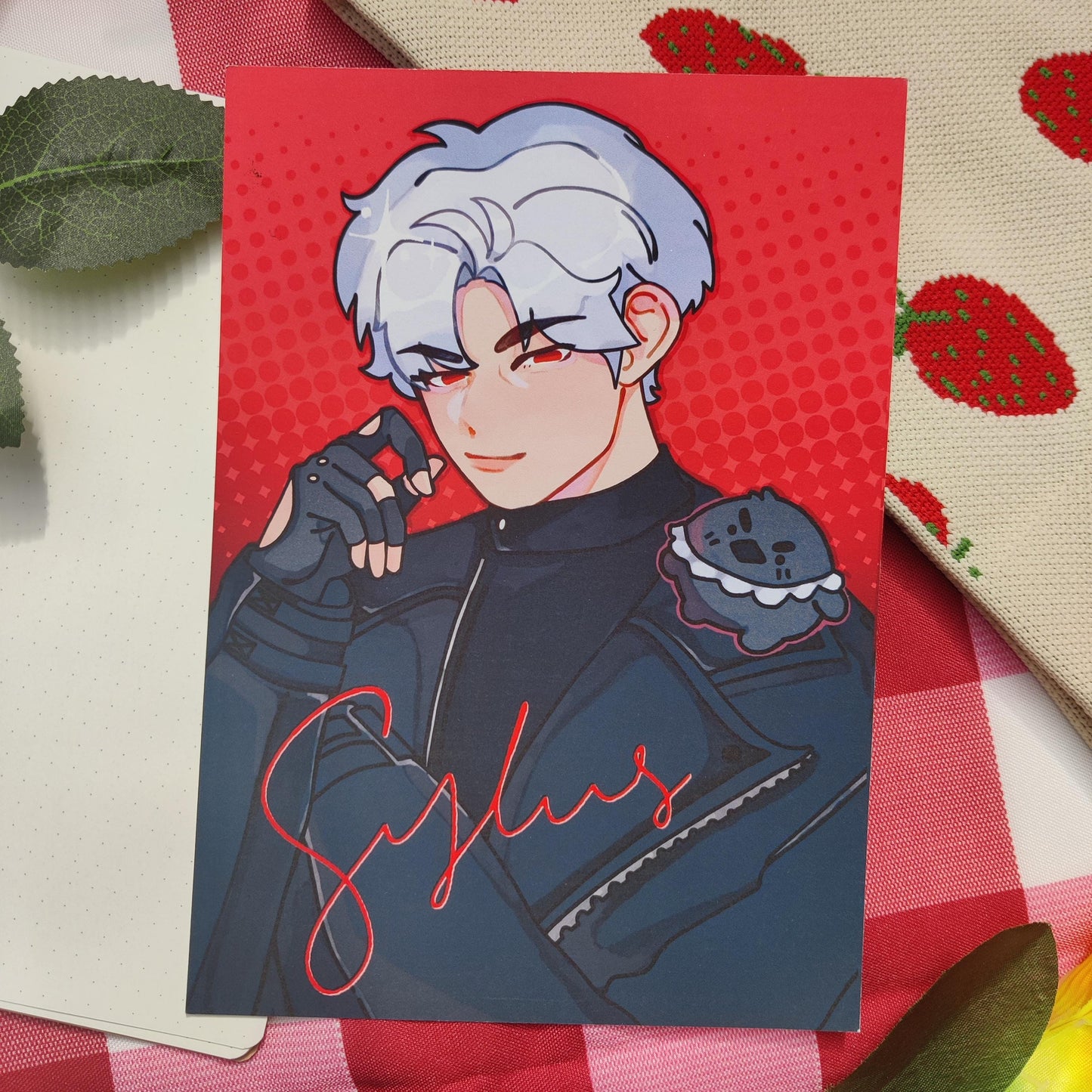 Sylus Love and Deepspace LI Photocards holographic, handmade, LADS, mephisto, xavier, zayne, rafayel, caleb, pc, poca, A5 art PRINT
