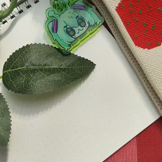 VOCALOID, Glorp Hatsune Miku, Kagamine Rin, Kagamine Len lien donk silly meme aeiou, ita bag, deco, star, accessory, Acrylic keychain Charm